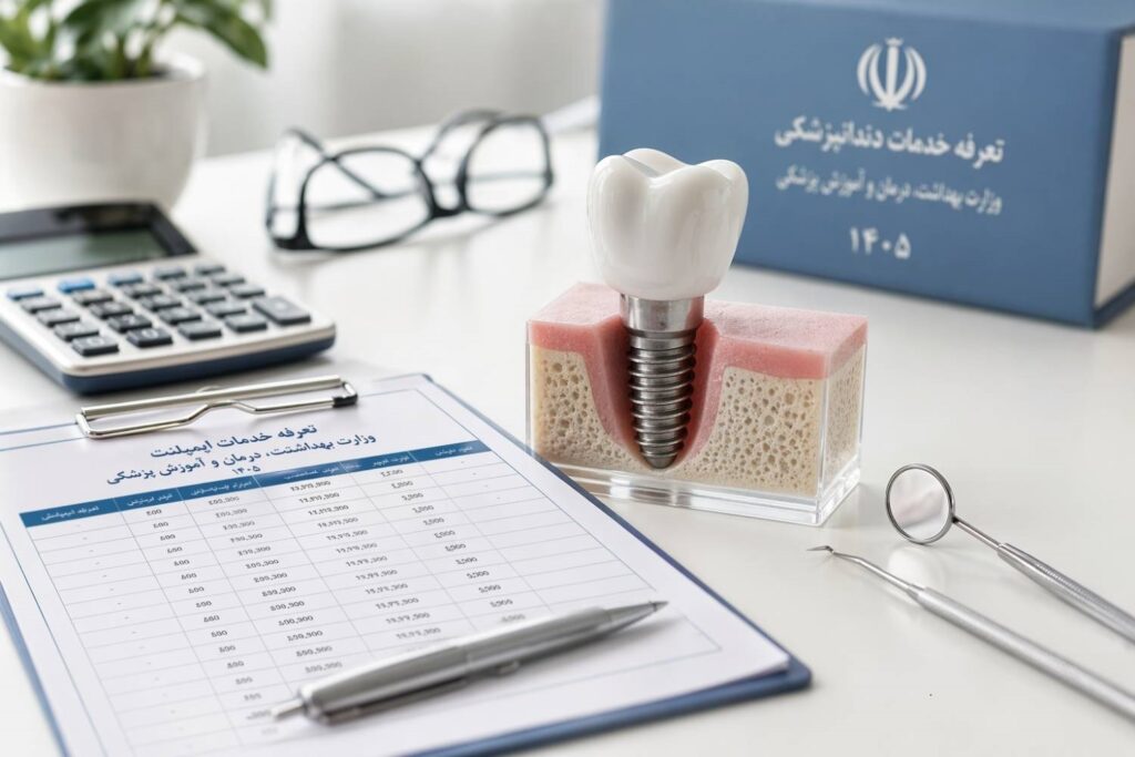 تعرفه-ایمپلنت-وزارت-بهداشت